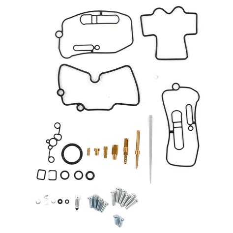 Carburetor Repair Kit Metal Rubber Carb Rebuild Overhaul Set For Yfz