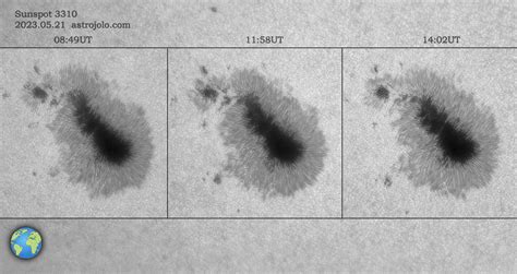 Sunspots in May, 2023 – astrojolo