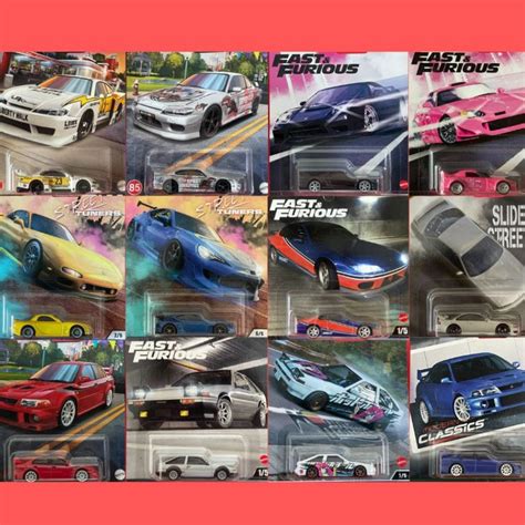 Hot Wheels Jdm Premium Silvia S Eclipse Nsx Type R Ae S R Tune Impreza