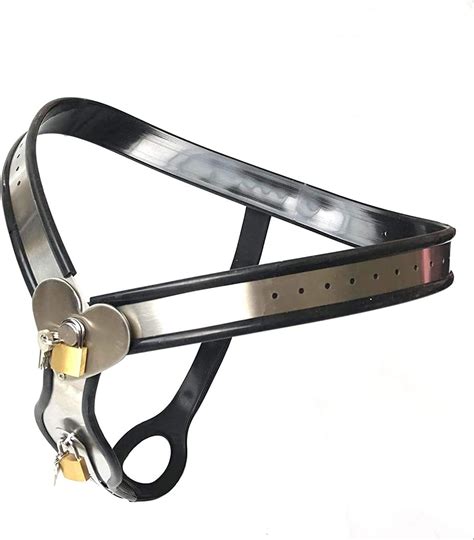 Rolol Einstellbare Taille Damen Keuschheitsg Rtel Mit Butt Plug Metall Unterw Sche Sex Frau