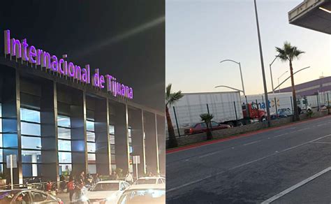 Precaución Aeropuerto de Tijuana advierte a pasajeros por larga