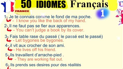 French Expressions Learning French 50 Expressions Idiomatiques