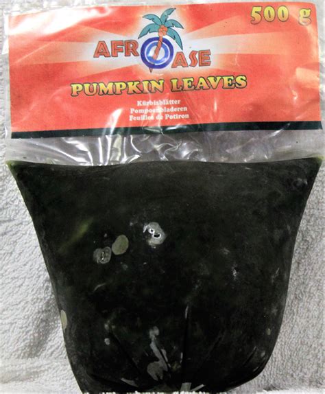 Afro Ase Pumpkin Leaves 500g Afro Euro Afryka Shop Warsaw Poland