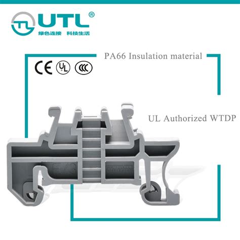 Terminal Stopper End Plate Phoenix E Uk Din Rail End Stopper End