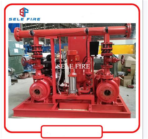 Factory Supply Packaged Fire Fighting System Diesel Engine Driven Fire