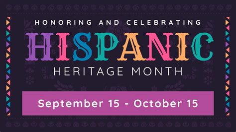 Hispanic Heritage Month 2023 Youtube