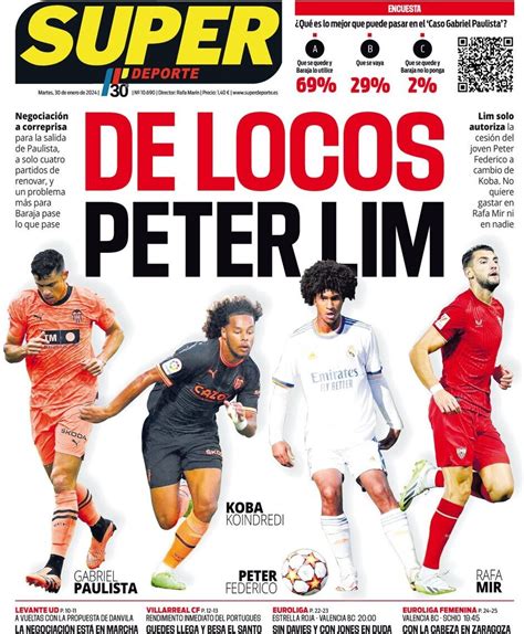 Capa Jornal Superdeporte Janeiro Capasjornais Pt