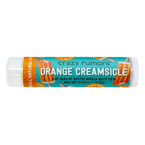 Crazy Rumors Бальзам для губ Orange Creamsicle Lip Balm с ароматом