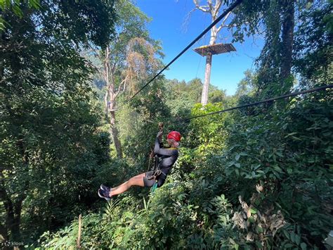 sky hawk zipline experience  chiang mai klook malaysia