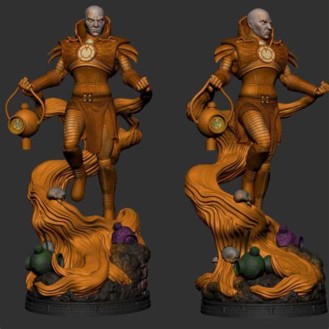 CO3D Lex Luthor As Orange Lantern