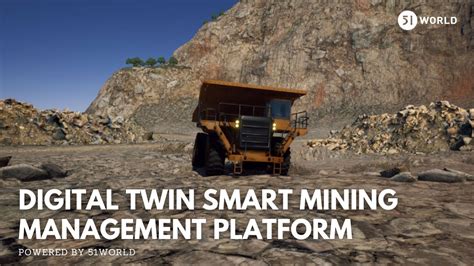 Digital Twin Smart Mining Powered By 51WORLD YouTube