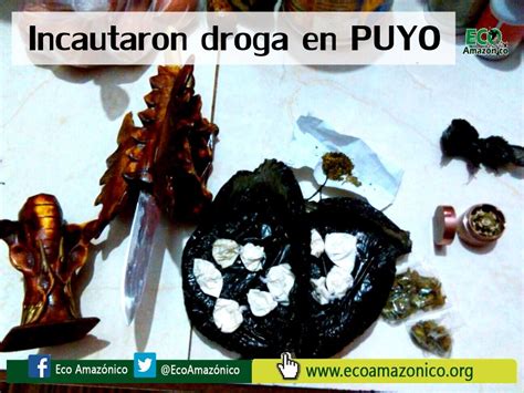 Policía continúa con golpes al Microtráfico de drogas en Puyo Eco