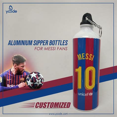 Lionel Messi Sipper Bottle Bottle Custom Bottles Lionel Messi