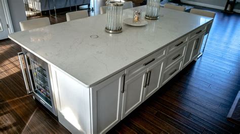 White Quartz Island - Custom Stone Products