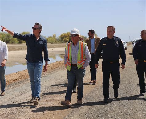 Governor Newsom Surveys Tulare Basin Flooding Highlights State Support