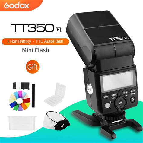 Godox Mini Speedlite TT350F For Fujifilm Camera Flash TTL HSS GN36 High