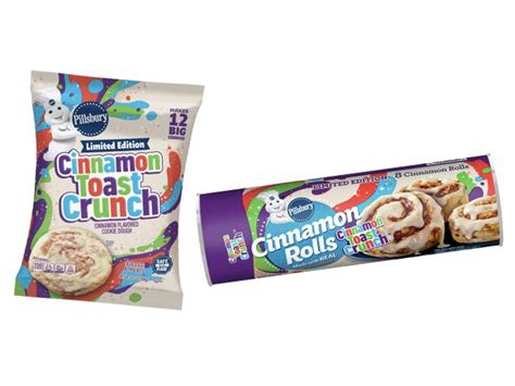 Pillsbury Introduces New Cinnamon Toast Crunch Cookie Dough And Cinnamon Rolls Cookie Dough