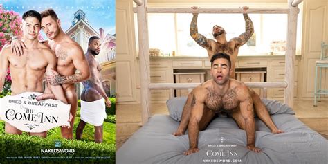 Drew Valentino Fucks Lucas Leon In NakedSwords New Gay Porn Movie