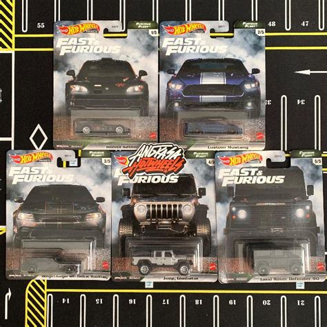 Jual Hot Wheels Fast Furious Premium Furious Fleet Original Shopee