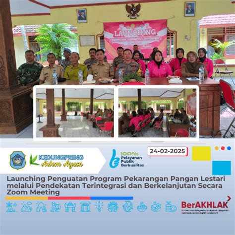 Launching Penguatan Program Pekarangan Pangan Lestari Melalui