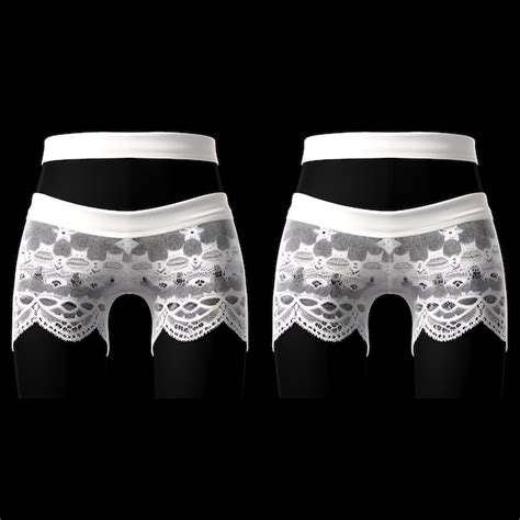 Isolado de roupa interior de biquíni lace trimmed bikini material