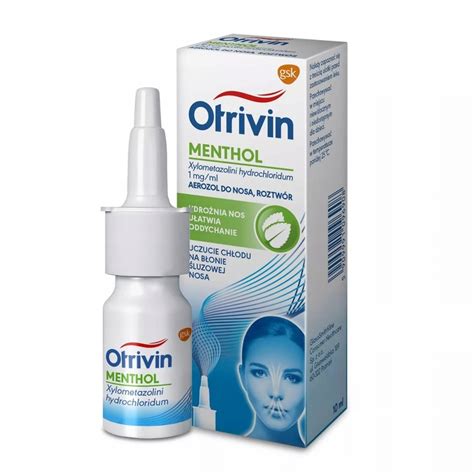 Otrivin Menthol Aerozol Do Nosa Na Zatoki I Katar 12975925429