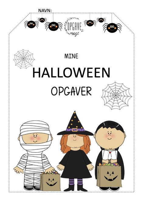 Find Halloween Ord Opgavemagi