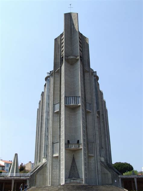 Notre Dame Church At Royan Royan 1958 Structurae