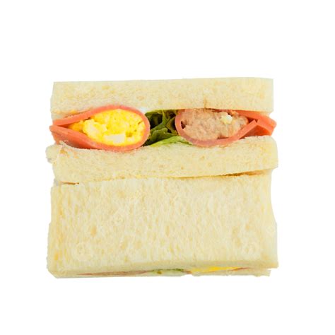 Healthy Delicious Nutritious Snack Breakfast Sandwich Ham Delicious