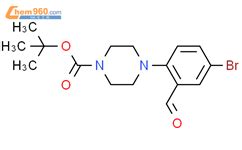 Tert Butyl 4 4 Bromo 2 Formylphenyl Piperazine 1 Carboxylate 628326 05