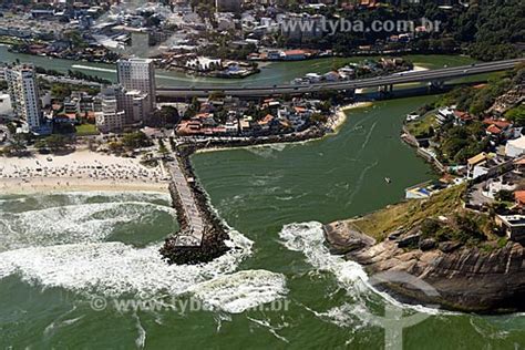 Tyba Online Assunto Foto Aérea Do Canal Da Joatinga Local Barra