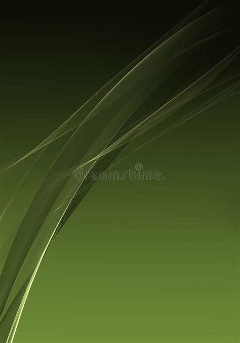 Abstract Background Waves Olive Green Abstract Background For Business