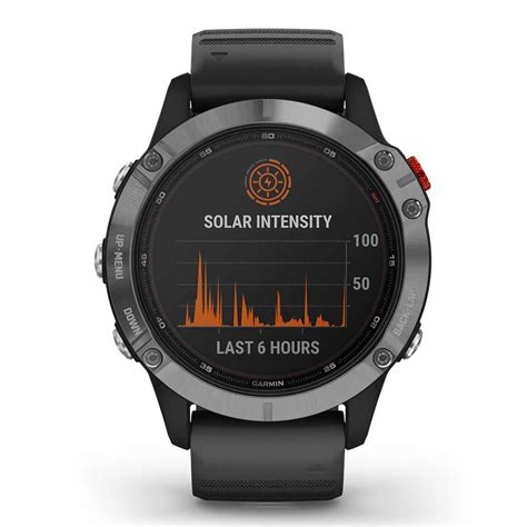 Garmin Fenix 6 Solar Black buy and offers on Trekkinn