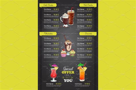 23+ Cocktail Menu Templates | Free & Premium Downloads