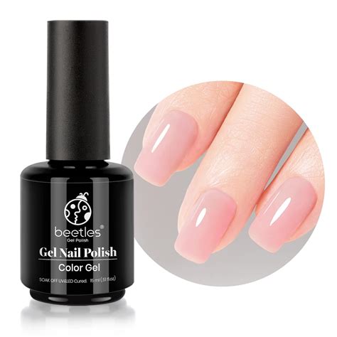 Beetles Nude Esmalte De U As En Gel Natural De Ml Onzas L Quidas Color Neutro Color