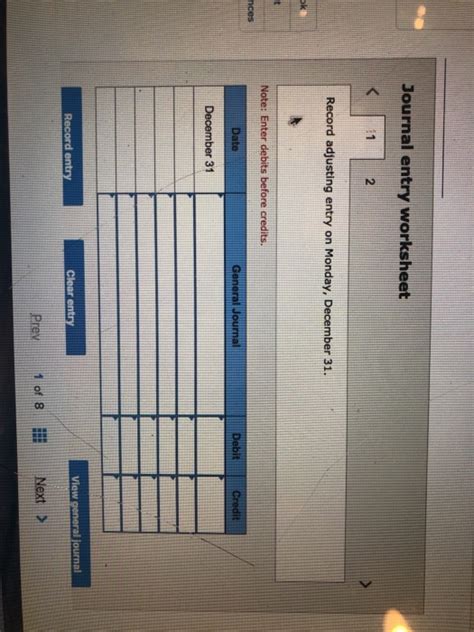 Solved Exercise Adjusting And Paying Accrued Wages Lo P Chegg