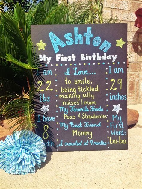 Birthday Poster Board Ideas