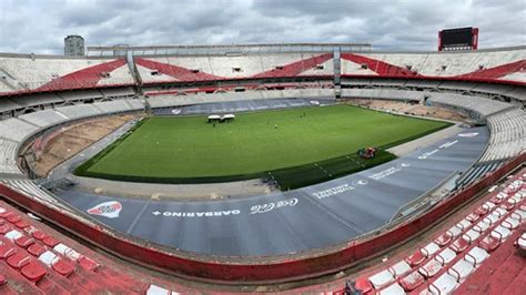 Video Así Está El Monumental A Horas Del Regreso De River A Su