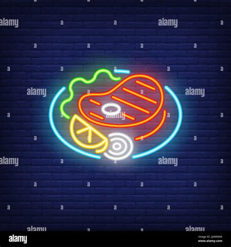 Meat Neon Sign Hi Res Stock Photography And Images Alamy