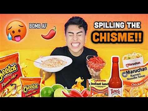 Spicy Maruchan And Hot Cheetos Mukbang Louie S Life Youtube