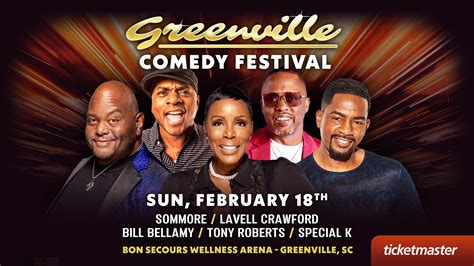 Greenville Comedy Festival | Bon Secours Wellness Arena