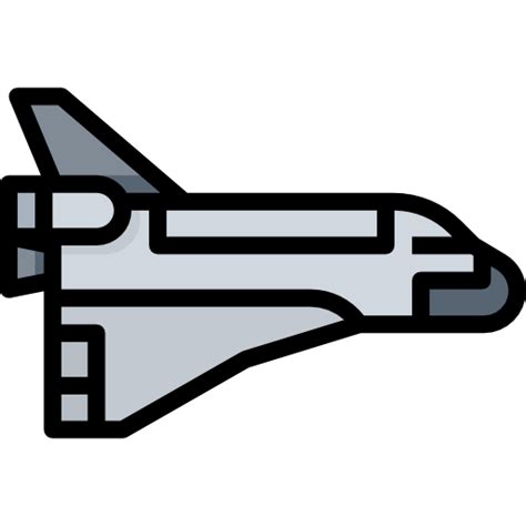 Space shuttle Aphiradee (monkik) Lineal Color icon