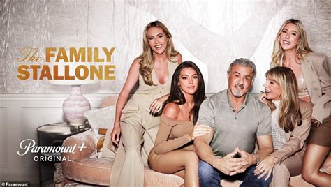 Sylvester Stallone shows off his stunning daughters and model wife ...