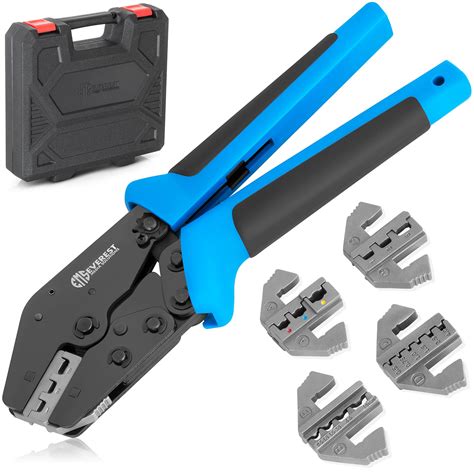 Buy Ems Plus Ratcheting Wire Crimping Tool Kit With Magnetic