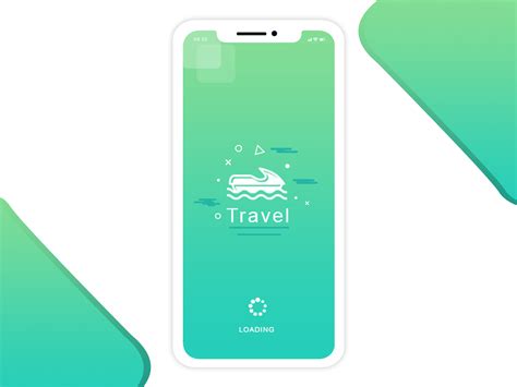 Travel app loading page by Zikri on Dribbble