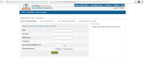 Incometaxindiaefiling Gov In Login E File On Income Tax Efiling Website