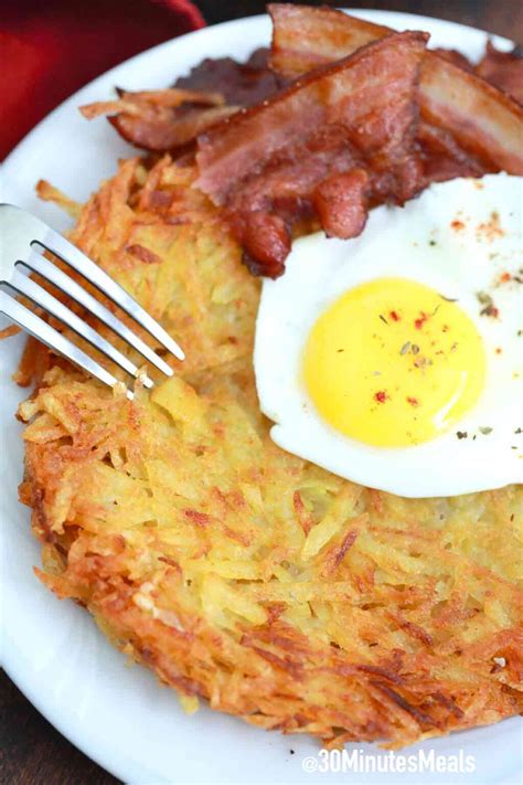 Crispy Hash Browns - 30 minutes meals