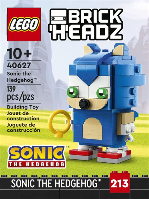 Lego Sonic The Hedgehog Brickheadz Officially Announced The Brick Fan