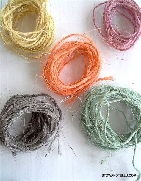 How To Dye Sisal Twine With Craft Paint Sisal Twine Painting Crafts