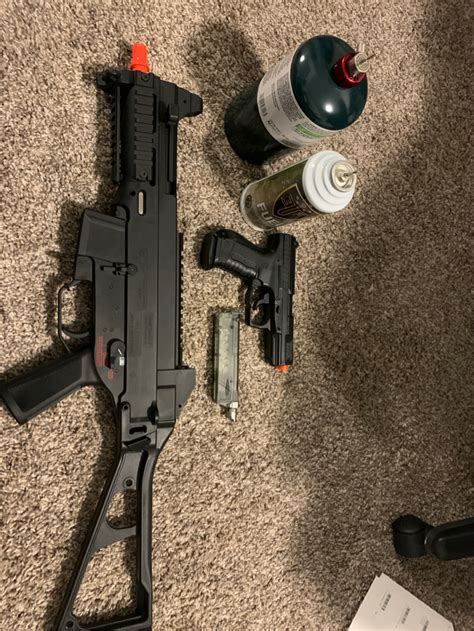 SOLD Umarex Ump 45 Gbb And Ppq Bundle HopUp Airsoft